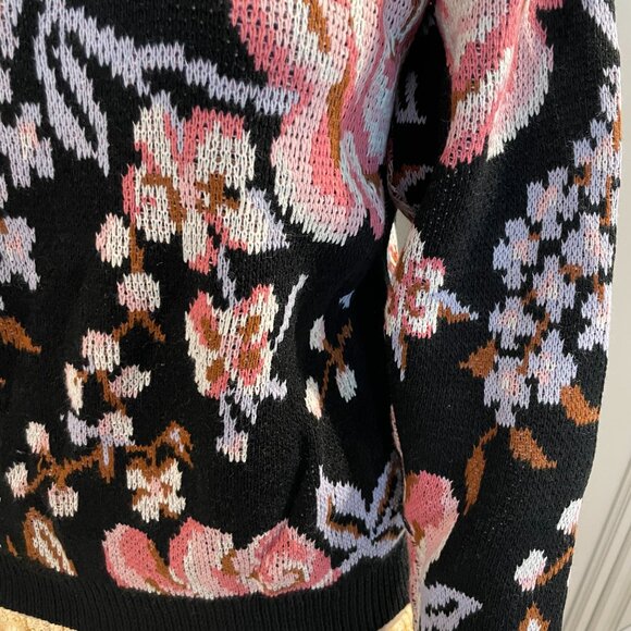 VINTAGE FLORAL PULLOVER Paloma Olguin - Picture 4 of 7